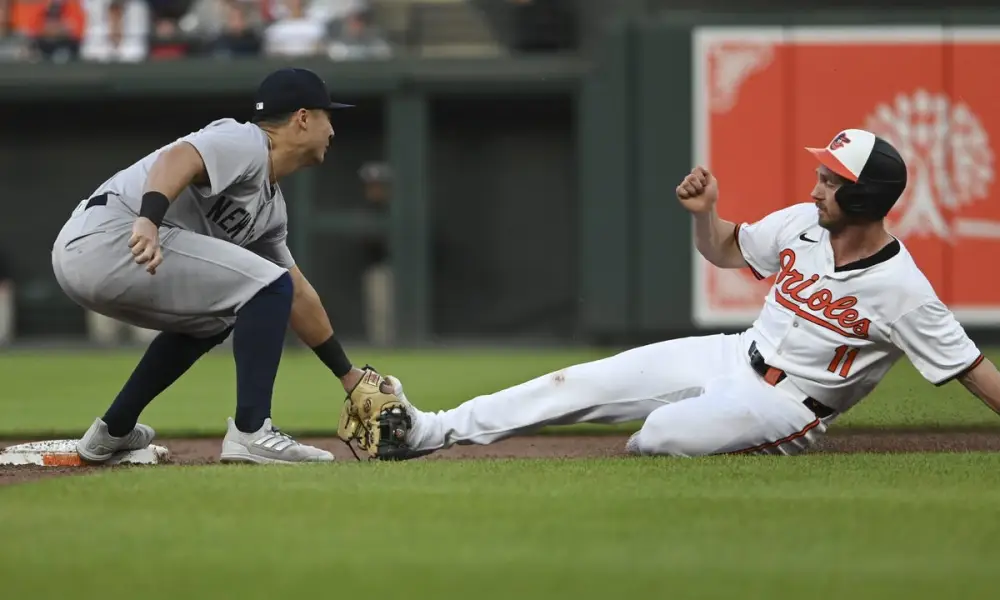 yankees vs baltimore orioles match player stats